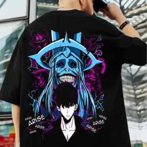ZEN1FASHION  Men Printed Round Neck Pure Cotton Black T-Shirt